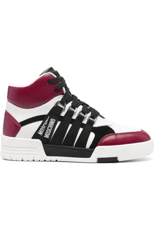 Moschino Tenis con cinta del logo
