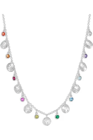 Dower and Hall Collar con gemas y disco forjado