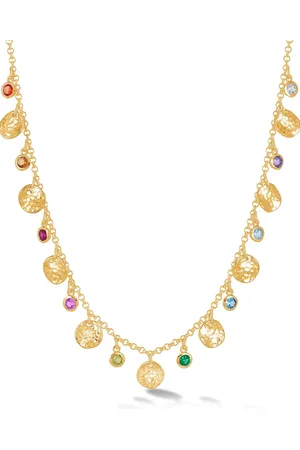Dower and Hall Collar con gemas y disco forjado