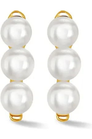 Dower and Hall Apliques Timeless Triple Pearl Bar