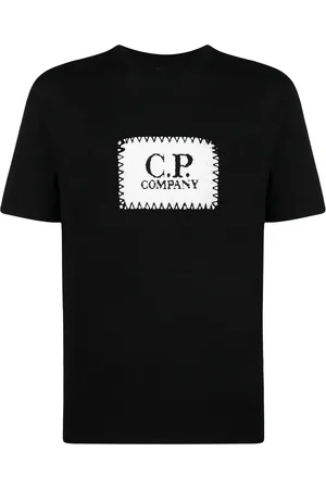 C.P. Company Playera con logo estampado