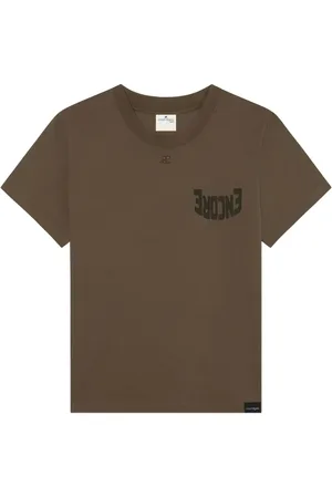 Courrèges Playera con estampado gráfico