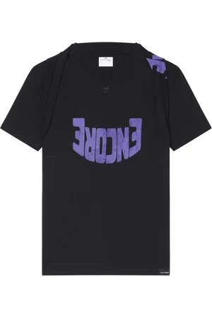 Courrèges Playera con estampado gráfico