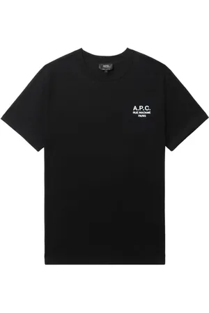A.P.C. Playera con logo bordado