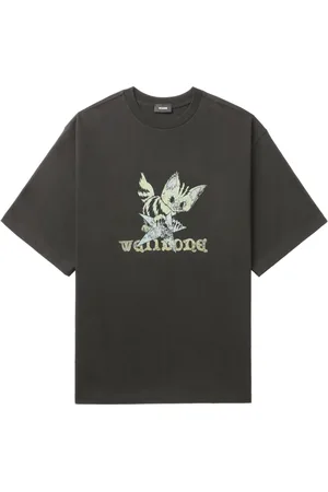 We11 Done Playera con estampado gráfico