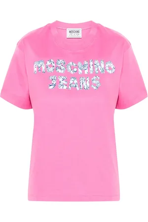 Moschino Playera con logo estampado