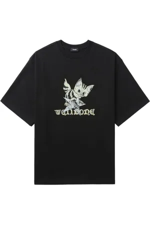 We11 Done Playera con estampado gráfico
