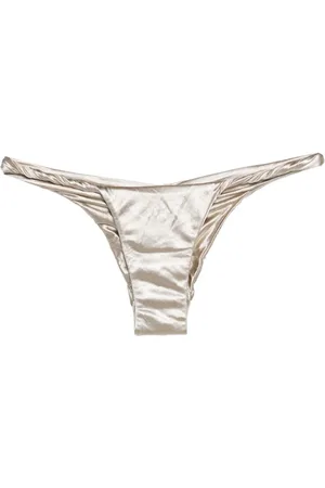 Isa Boulder Bikini bottom con diseño retorcido