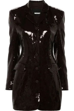 ROTATE Vestido corto estilo blazer