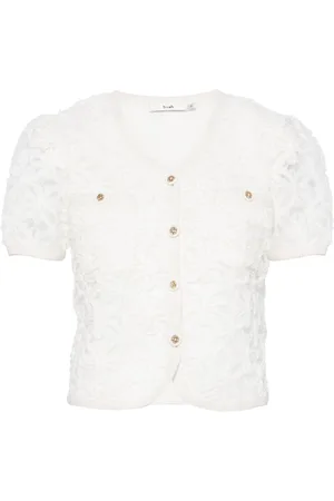 B+AB Camisa con aplique floral