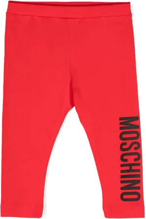 Moschino Leggins con logo estampado