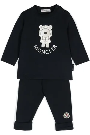 Moncler Leggins y playera con logo bordado