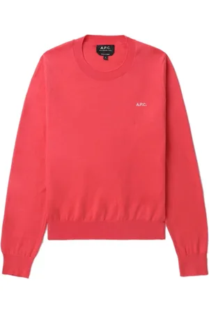 A.P.C. Suéter con logo bordado