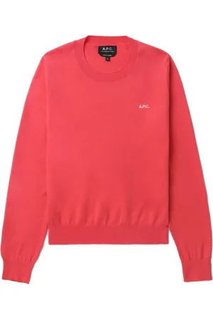 A.P.C. Suéter con logo bordado