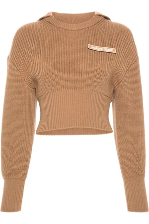 Marine Serre Suéter Half Cardigan