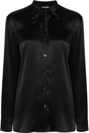 Tom Ford Blusa con detalles de pliegue