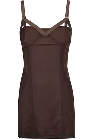 KNWLS Vestido corto estilo corset