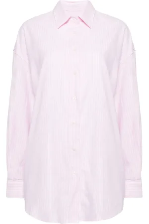 JOSHUA SANDERS Camisa con motivo de rayas verticales