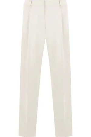 LARDINI Pantalones de vestir de sarga