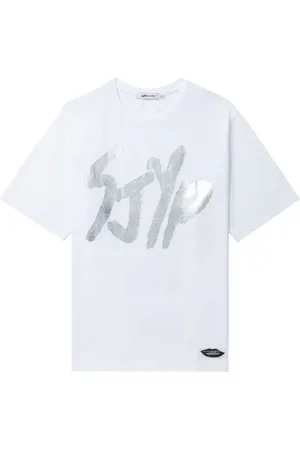 SJYP Playera con logo estampado