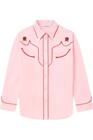 pushBUTTON Camisa manga larga estilo western