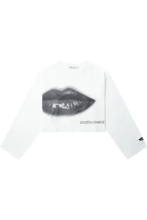 SJYP Playera con estampado gráfico