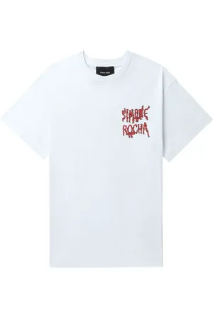 Simone Rocha Playera con logo estampado