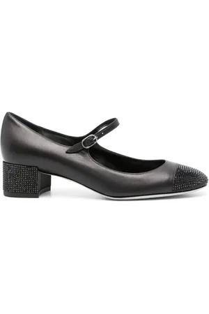 RENE CAOVILLA Zapatillas Kristen con tacón de 40mm