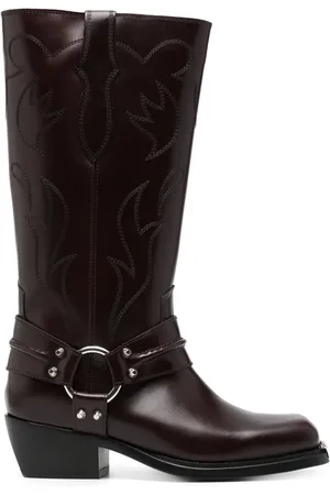 Sandro Botas con puntera cuadrada y tacón de 50mm