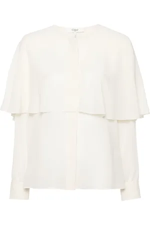 Chloé Camisa con diseño de capa