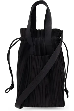 PLEATS PLEASE ISSEY MIYAKE Tote plisada con cordones