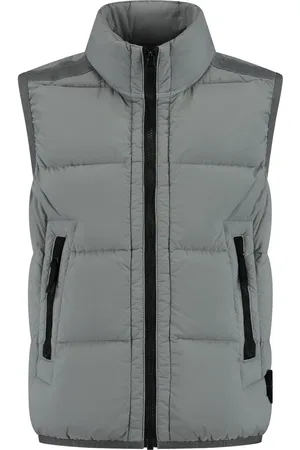 Stone Island Chaleco con distintivo Compass
