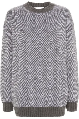 Moschino Suéter con motivo chevron
