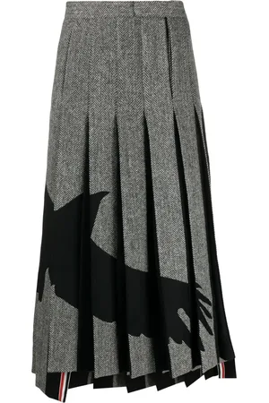 Thom Browne Falda plisada