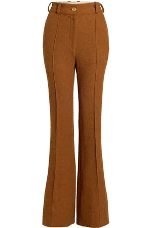 Patou Pantalones acampanados de tweed