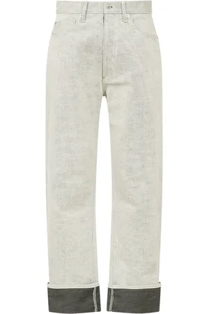 Maison Margiela Jeans rectos con tiro alto