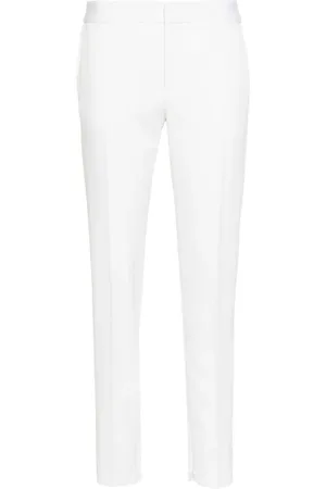 Saint Laurent Pantalones capri con bolsillos