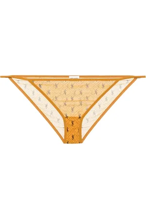 Saint Laurent Calzones con logo estampado