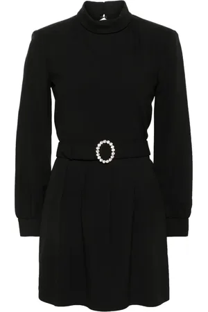 Saint Laurent Vestido corto de seda
