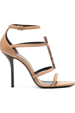 Saint Laurent Sandalias Cassandra con tacón de 100mm
