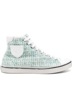 Saint Laurent Tenis con parche del logo