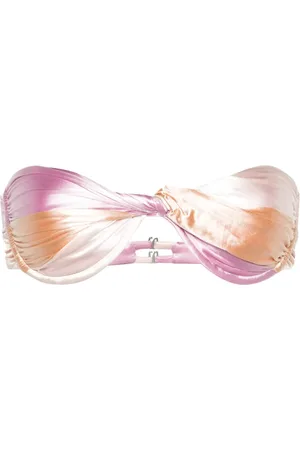 Isa Boulder Top de bikini con detalle retorcido