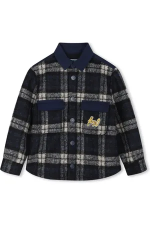 Kenzo Sobrecamisa con parche del logo