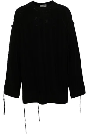 YOHJI YAMAMOTO Suéter con cuello redondo