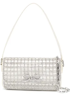 Self-Portrait Bolsa de hombro con detalles de cristal