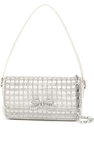 Self-Portrait Bolsa de hombro con detalles de cristal
