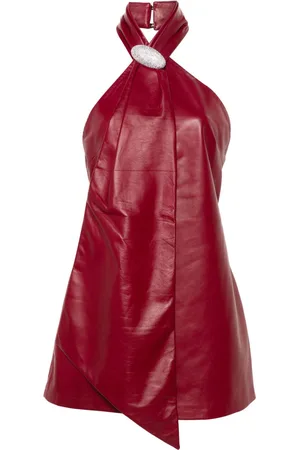 GIUSEPPE DI MORABITO Vestido corto con detalle plisado