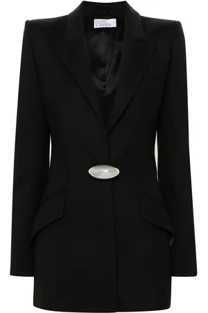 GIUSEPPE DI MORABITO Blazer con aplique de broche
