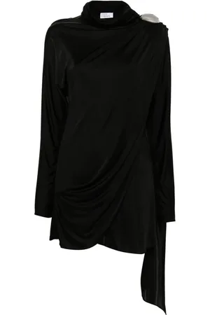 GIUSEPPE DI MORABITO Vestido corto con detalle de broche