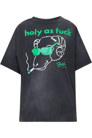 SAINT MXXXXXX Playera con estampado gráfico